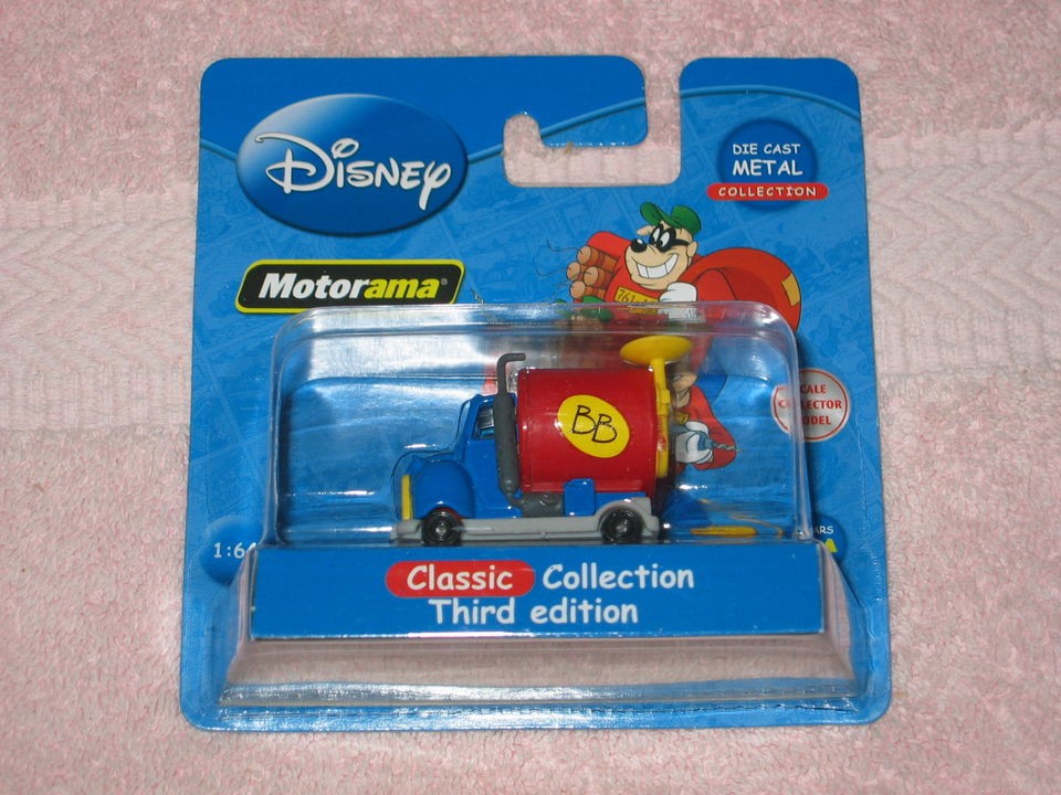 NEW DISNEY MOTORAMA CAR DIE CAST MENTAL COLLECTION 3rd EDITION SCALE 1 