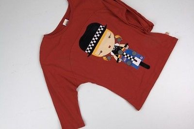 Harajuku Mini Red Gwen Scooter Tee Girls Toddler 2617