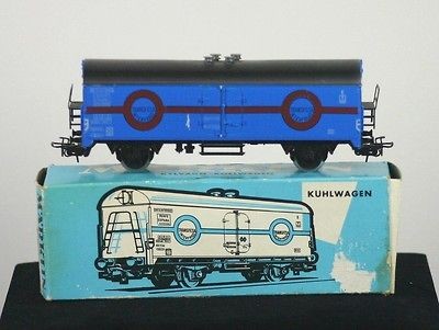 ESTATE FIND HO Marklin 4640 Refrigerated Van Car w/box Train