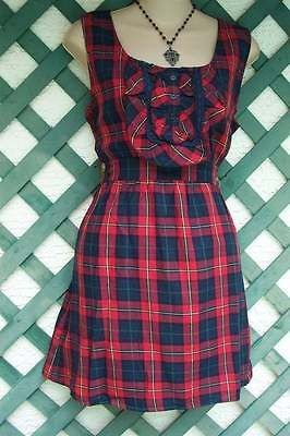   MINI FLIRT DRESS S M NEW ROCKABILLY GOTH PUNK EMO WEDDING PARTY CASUAL