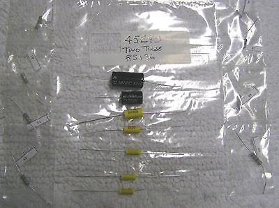   PLAYER 45EY3 AMPLIFER 2 TUBE REBUILD KIT CAPACITORS AND RESISTORS