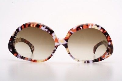   unusual vintage 70s handmade DESIGN Sunglasses by VITO   PARIS /L2W