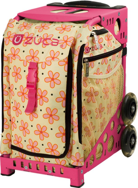 Zuca Flowerz insert bag & Pink Frame