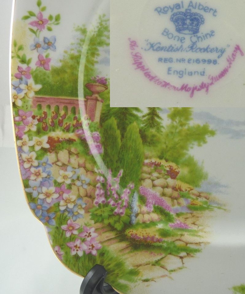 KENTISH ROCKERY CHINA DINNER WARE SELECTIONS BY ROYAL ALBERT ENGLAND