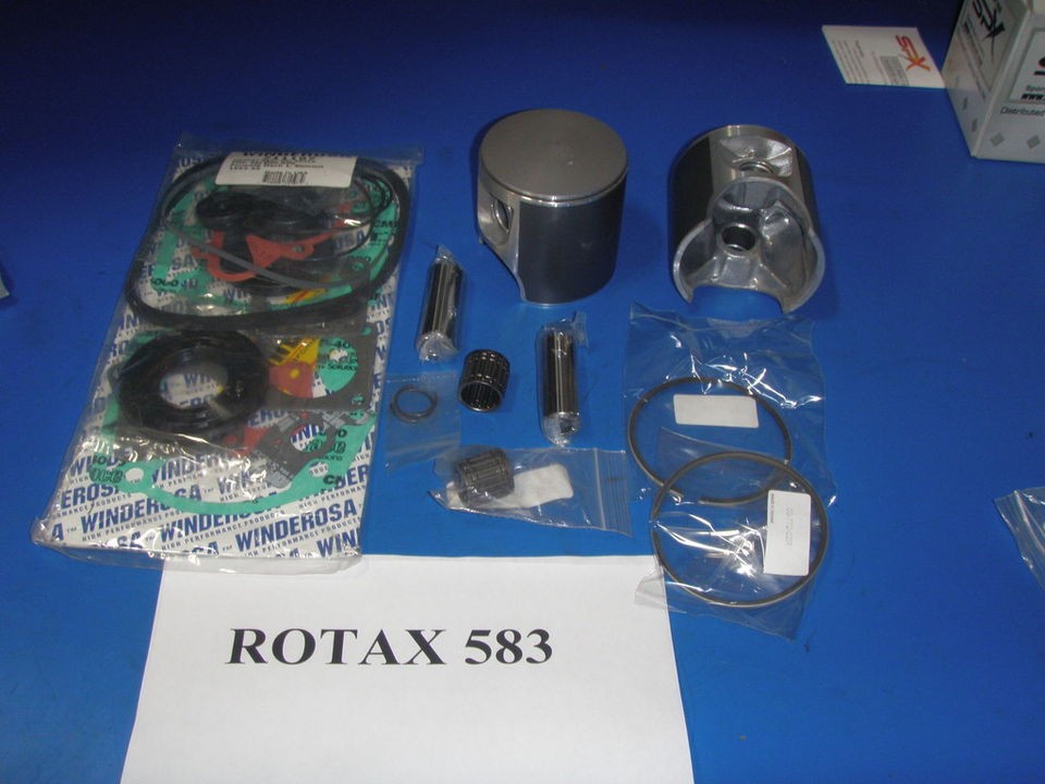 SKIDOO ROTAX 583 ENGINE REBUILD KIT PISTONS/GASKET​S 020