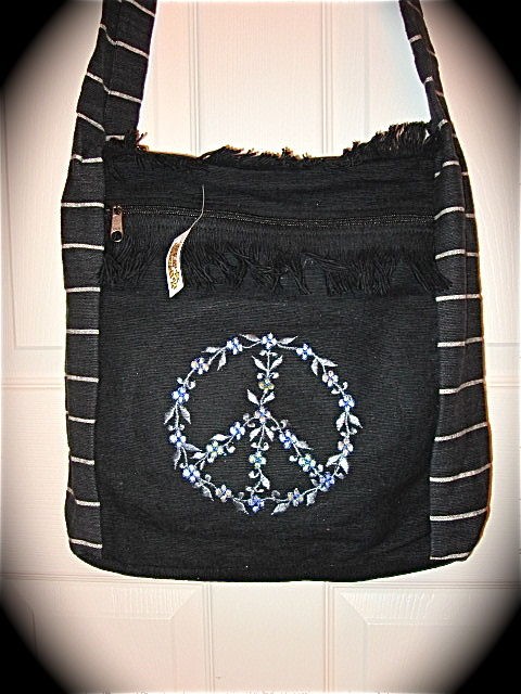 peace sign in Womens Handbags & Bags