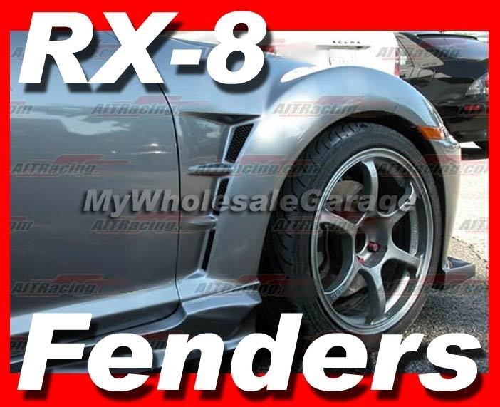 03 09 Mazda RX8 RX 8 JDM FRONT FENDERS 08 Speed Pair MS