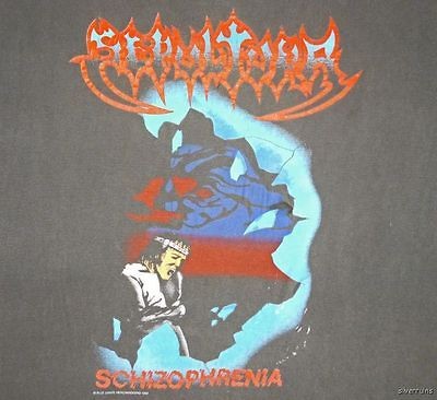 SEPULTURA Vintage Concert SHIRT 90s TOUR T RARE ORIGINAL 1990 