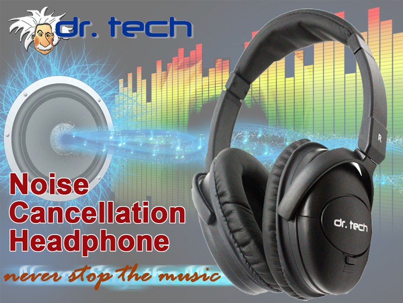 DT Active Noise Cancella​tion HeadPhone w/ Airplane Plug