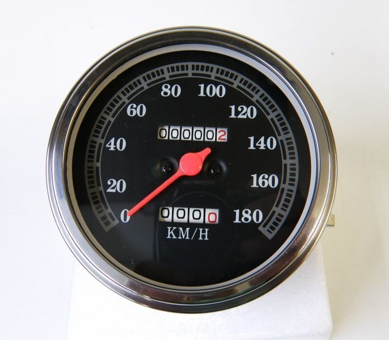 180 KMH 21 RATIO SPEEDOMETER FOR HARLEY FL FX XL SPORTSTER 47 90