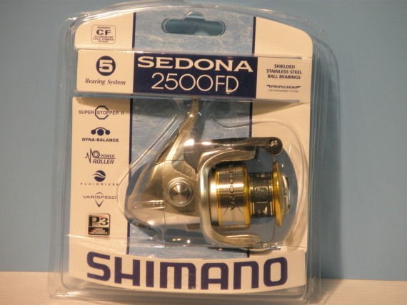 Shimano   Sedona 2500FD Spinning Reel   5 Bearings  New
