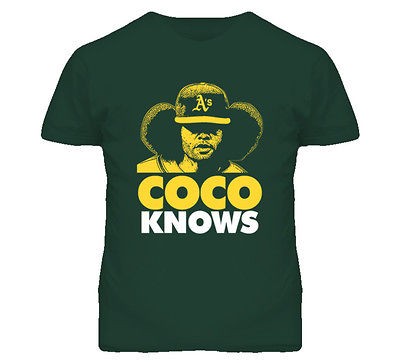 Oakland Baseball Coco Crisp Knows Cool T Shirt