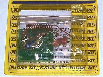   mic FM radio transmitter KIT transistor science model spy toy