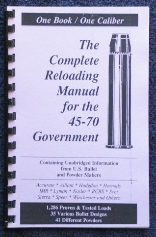 45 70 Govt COMPLETE Reloading Manual LOADBOOK USA 45 70