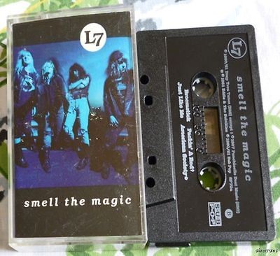 L7 Smell The Magic CASSETTE TAPE 1990 SUB POP Nirvana HOLE Punk GRUNGE