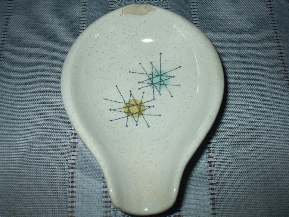 Franciscan Starburst Spoon Rest/Small Ash Tray