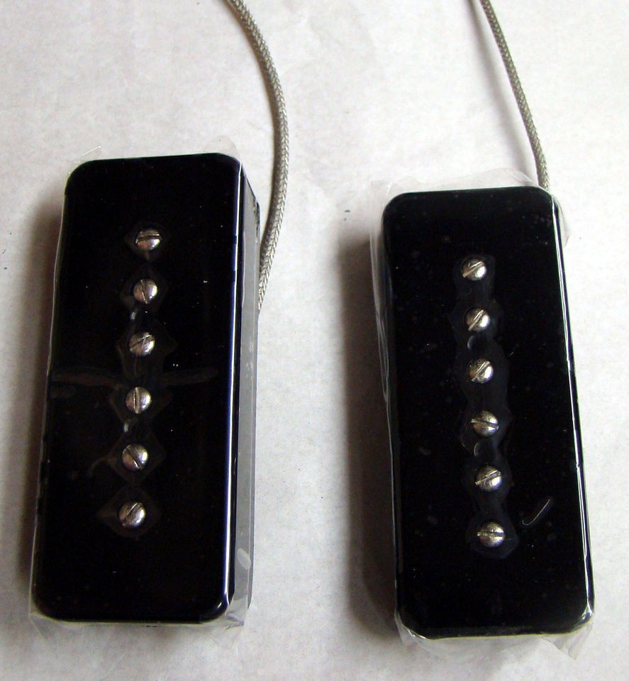 3101BLK Guitar Jones P90 Neck/Bridge Pickup Set for Gibson & Solid 