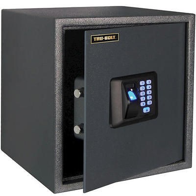 Tru Bolt Biometric 1.38 Cu Ft Safe Vault Digital 50 Fingerprint Keypad