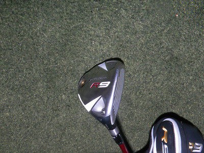 GREAT TAYLORMADE GOLF CLUB R9 ADJUSTABLE 15* 3 WOOD WITH A STIFF FLEX 