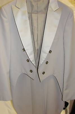 BOYS 6 GREY SILVER tuxedo VINTAGE TAILCOAT tux TAILS