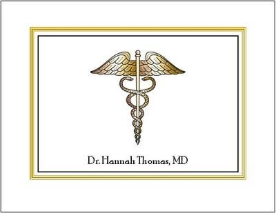 Medical DR or RN Note or Thank You Cards Style #3