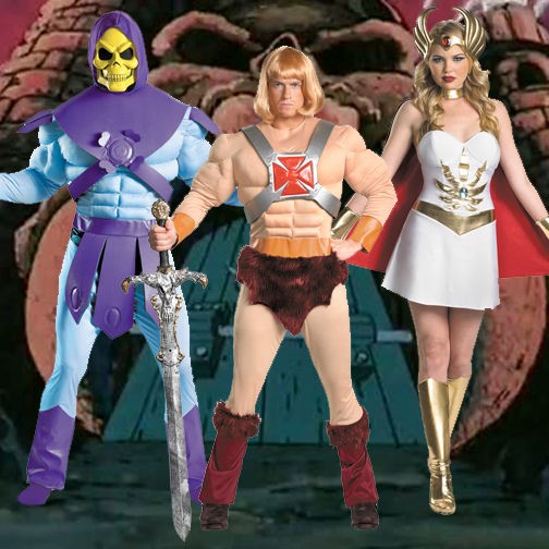 Adult Cartoon TV Show Masters of the Universe He Man Skeletor & She Ra 