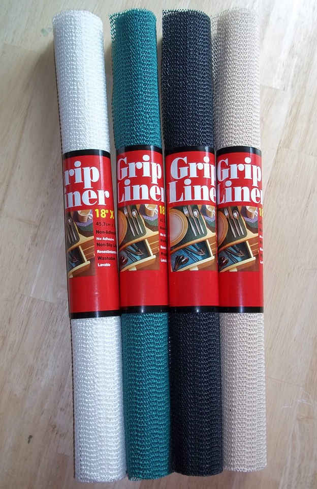 Grip Liner Non Adhesive Drawer Cabinet Liner Set 2 Rolls U Pic Color 