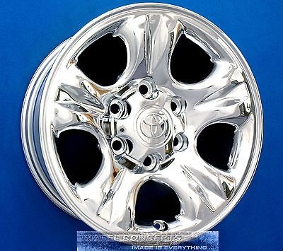 TOYOTA 4 RUNNER TUNDRA SEQUOIA TACOMA T100 16 INCH CHROME WHEELS RIMS 