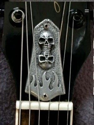 SKULL TRUSS ROD COVER fits GIBSON SG LES PAUL GUITAR CUSTOM HAND MADE 