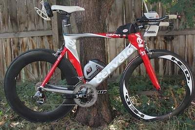   Carbon 56   Hed Stinger 6 / 9   Sram Red   3T Brezza   Triathlon / TT