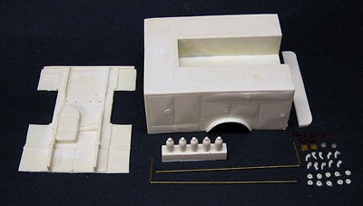 25 scale model resin Emergency Squad 51 basic fire truck conversion 