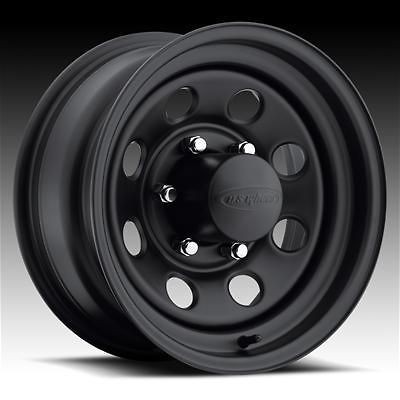 Wheel 044 Series Stealth Crawler Black Wheel 15x12 5x5.5 BC 