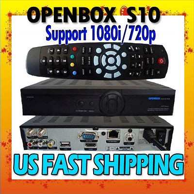 NEW OPENBOX S10 HD PVR HDMI DVBS DVB S2 Satellite Receiver US SHIPPING