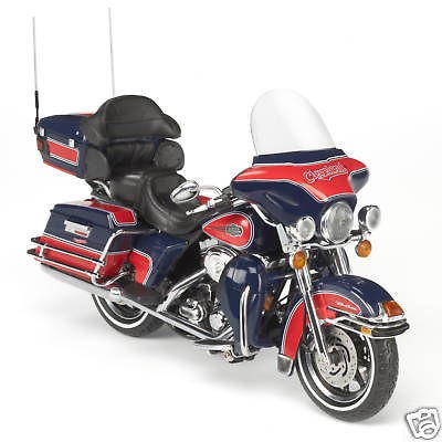 Cleveland Indians Harley Davidso​n Diecast Motorcycle 112 NEW