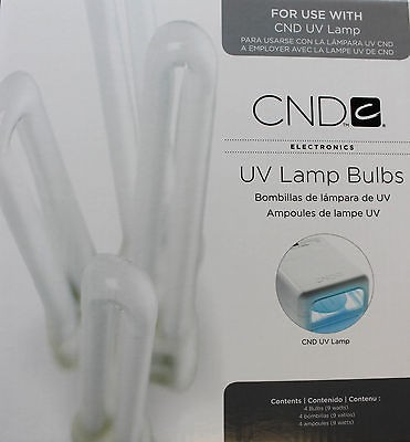 CND Brisa UV Lamp   Replacement Bulbs 4 pack