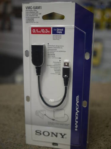 NEW OFFICIAL SONY VMC UAM1 USB Adaptor Cable