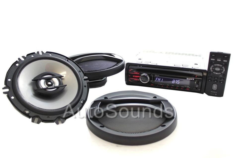 Sony CXS GT4016F CDX GT40U CD//WMA Player + 6.5 2 Way Speakers 