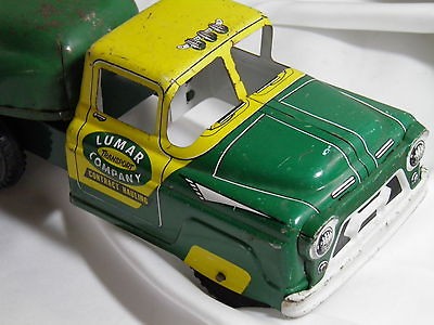 MARX Pressed Steel Lumar Transport Co Contract Hauling Pickup Flat Bed