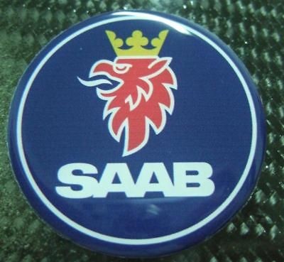 SAAB HOOD EMBLEM BADGE DECAL 9 3 900 SE Turbo 9000