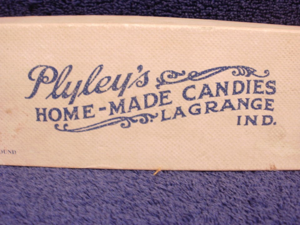 vintage candy box in Advertising