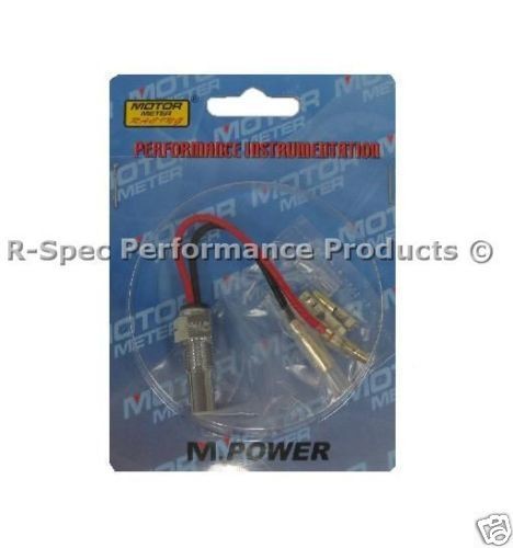 Motormeter Oil / Water Temp Temp Gauge Sensor  Sender