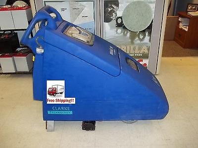 Clarke 26E Image Carpet Extractor Self Propelled Large Capacity Sol 