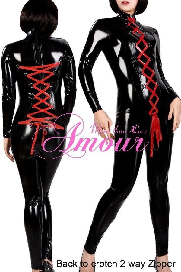 vinyl catsuit in Womens Clothing