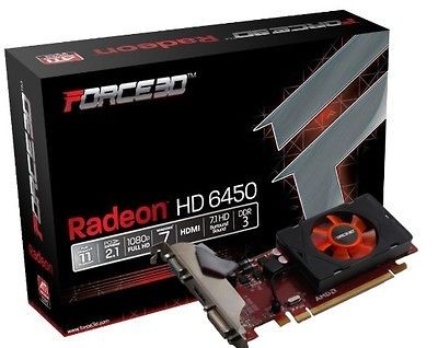 Low Profile AMD 2GB PCI Expressx16 Video Graphics Card HMDI windows 7 