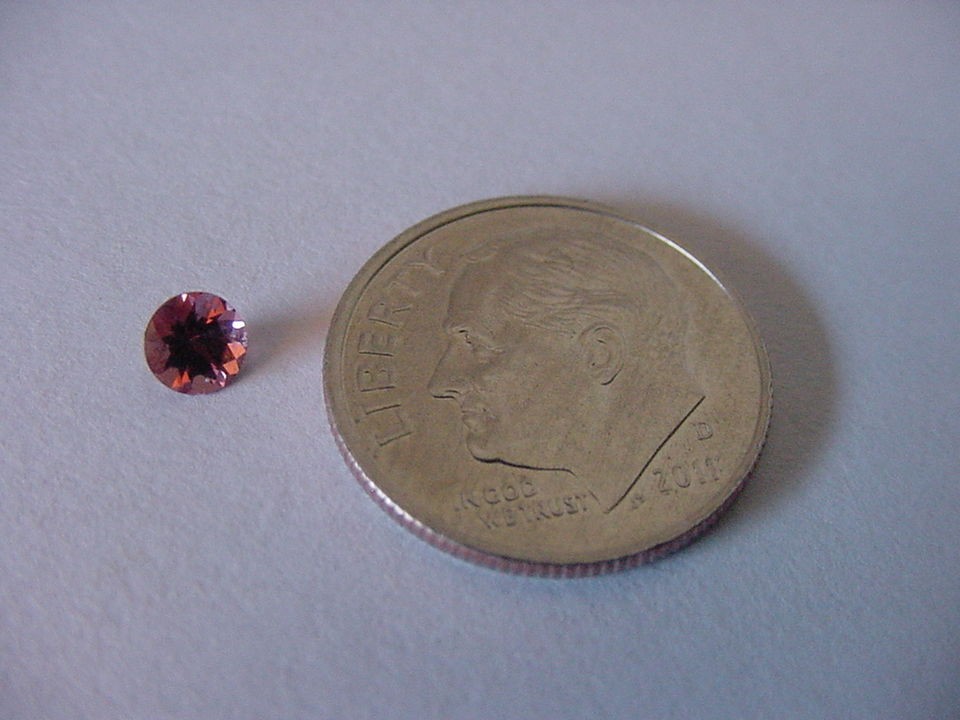 Vietnamese Fancy Purple Spinel .25ct 4mm Round Gemstone fr.Jewelry 