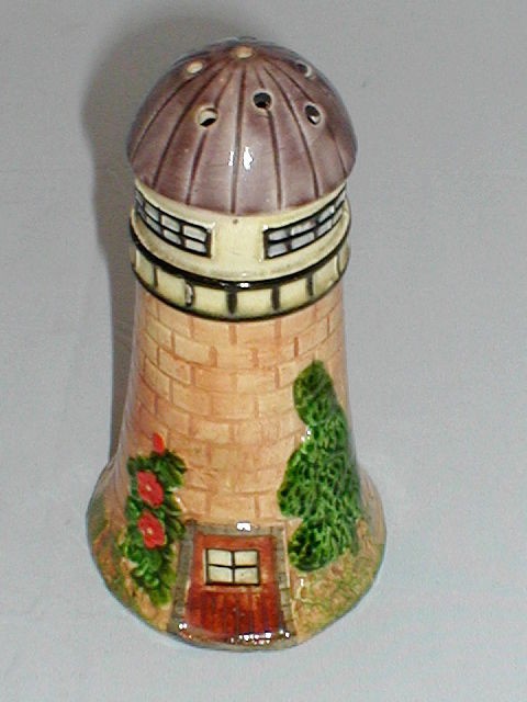 Marumon Ware, Very Rare,Japan 1920s, Stunning, LIGHTHOUSE SUGAR 