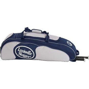   Slugger WPB Navy Blue Wheeled Baseball/Softb​all Player Bat Bag