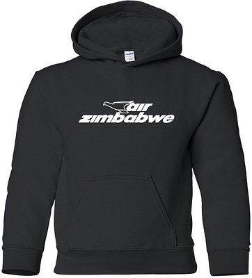 Air Zimbabwe Vintage Logo Zimbabwean Airline Aviation Hoody