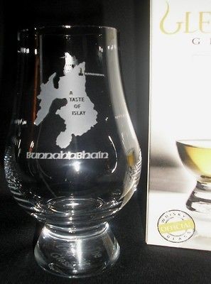 BUNNAHABHAIN TASTE OF ISLAY GLENCAIRN SCOTCH MALT WHISKY GLASS