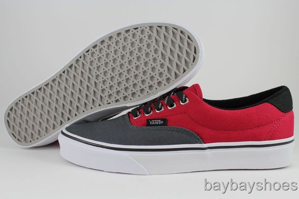   59 3 TONE DARK SHADOW GRAY/CHILI PEPPER RED/BLACK CLASSIC MENS SIZES